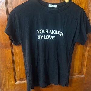 Rag & Bone Black T-Shirt